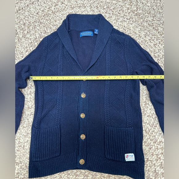 J Crew/Amsterdams Blauw Line Shawl Collar Cardigan - Picture 2 of 9